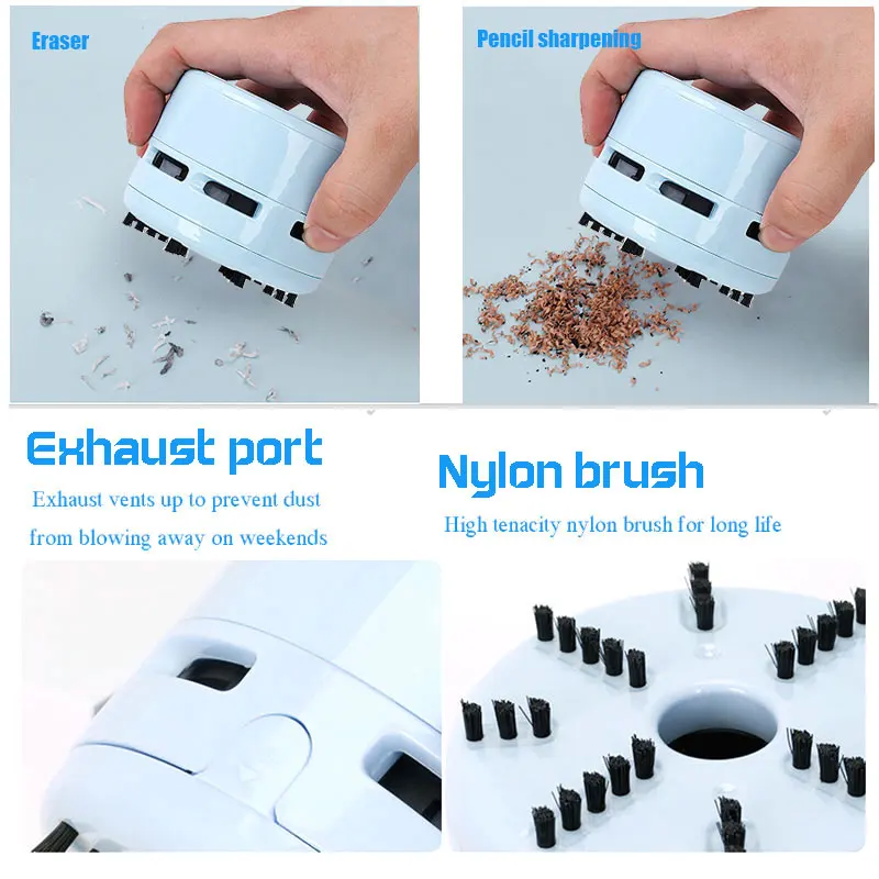 Угловой Настольный пылесос уборочная машина портативный мини беспроводной