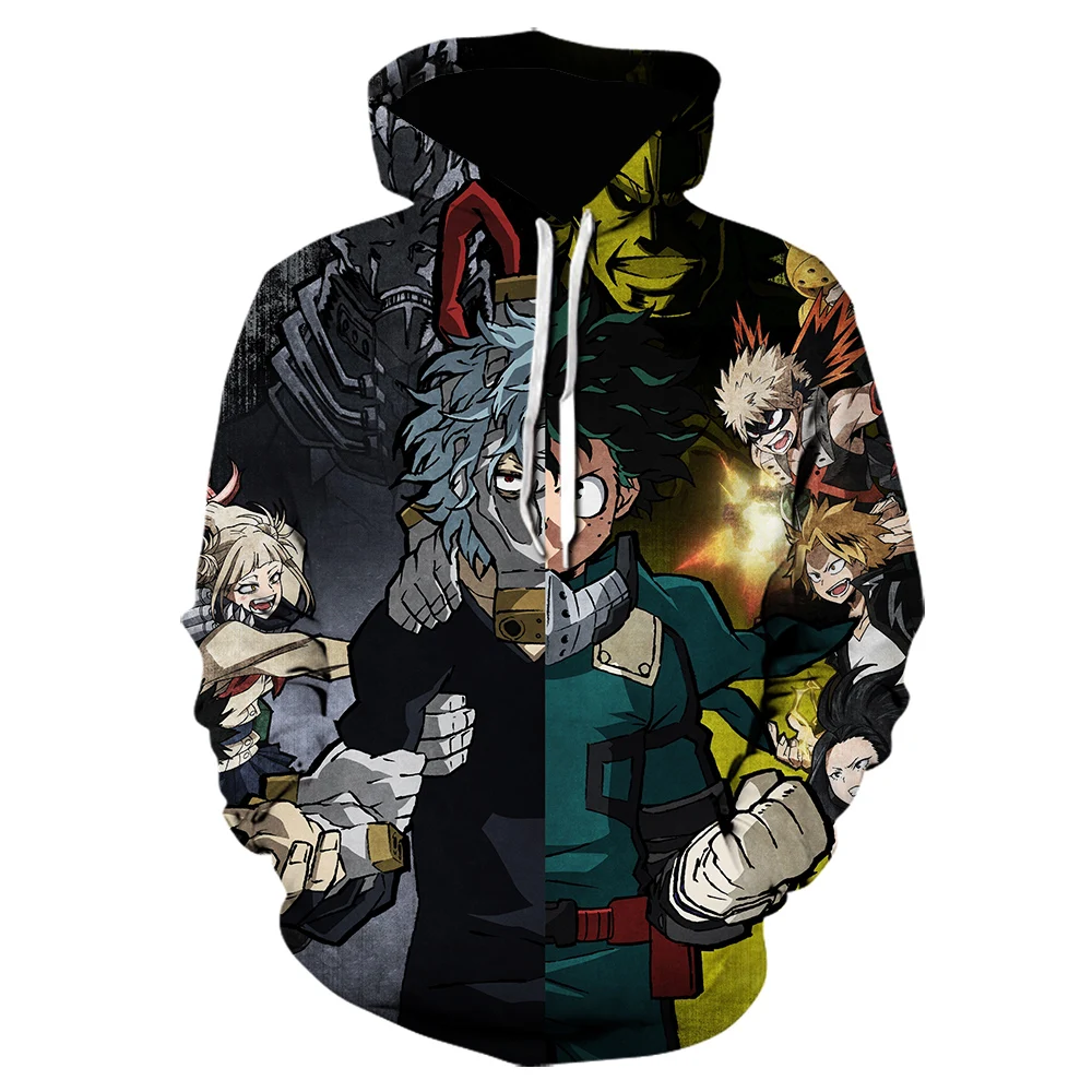 Толстовка для косплея из японского аниме Моя геройская Академия худи боку без