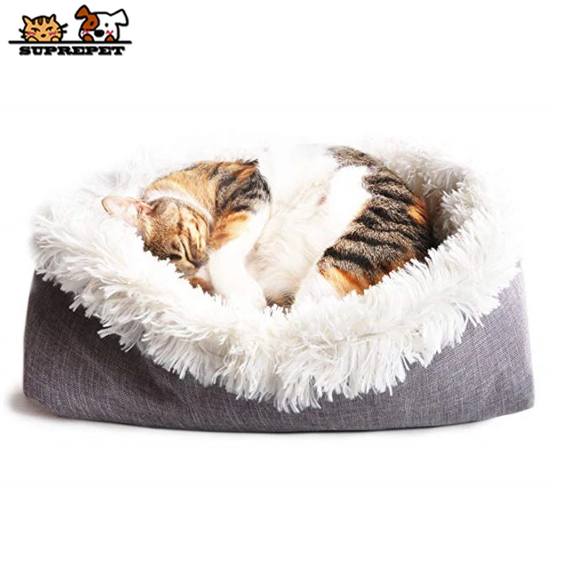 SUPREPET кровать для питомца собаки кошки маленького котенка теплый флисовый мягкий