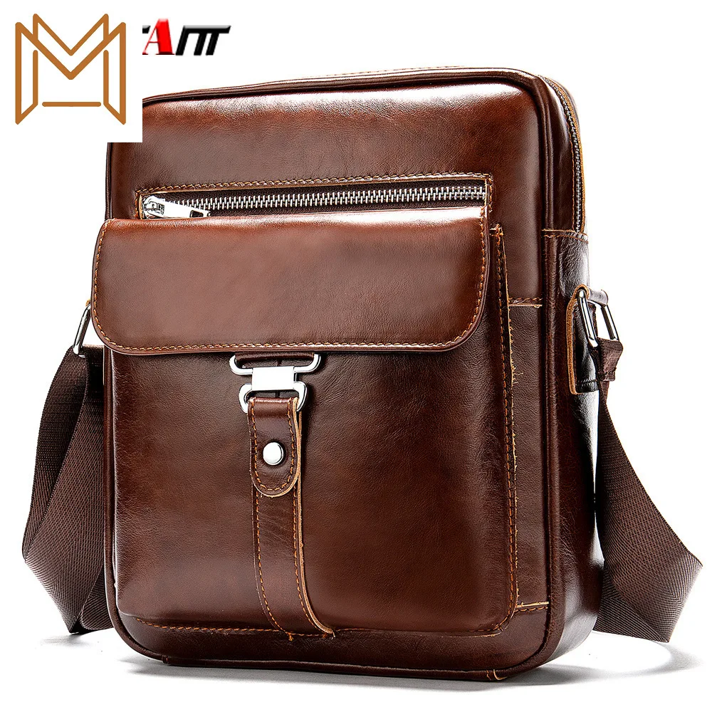 

Head Layer Cowhide Male Package Single Shoulder Vertical Briefcase Leisure Time Oblique Satchel