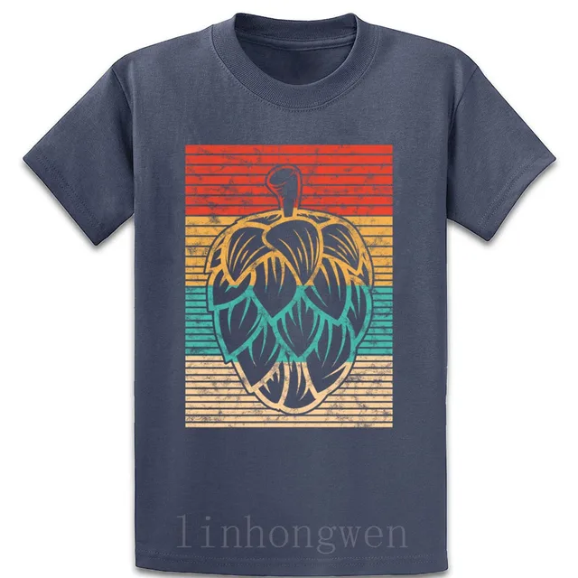 Kaus Bir Kerajinan Hop Ipa Retro Kaus Katun Cocok Leher Kru Desain Ramping Formal Gaya Musim Panas Bangunan T Shirt Aliexpress
