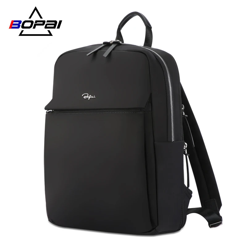 Womens Backpack Laptop BOPAI Female Waterproof Casual Computer-Bag Rucksack Schoolbag