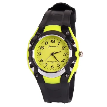 

children wrist watch lad candy color waterproof quartz watch student women princess girl pointer electronic meter