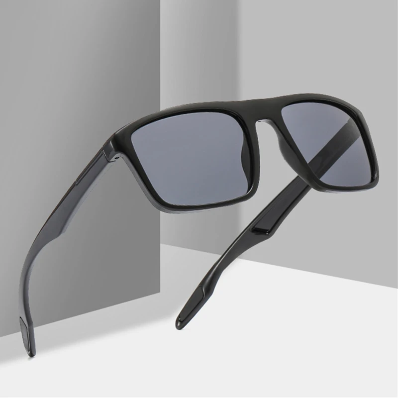 Брендовые поляризованные солнцезащитные очки для мужчин пластиковые очки de sol мужские модные квадратные очки для вождения солнцезащитные очки для путешествий
