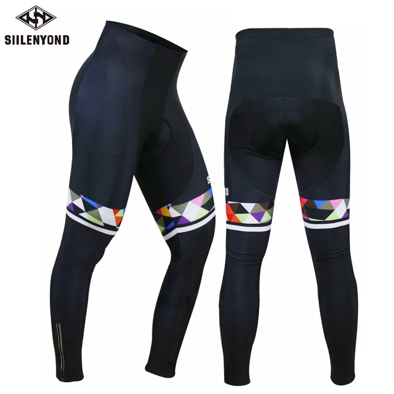 one piece pant Siilenyond, велосипедный длинный комбинезон, мужские теплые штаны, зима, теплый флис, гелевая подкладка, велосипедный комбинезон, трико, Mtb, мужские, Ropa Ciclismo - Цвет: one piece pant