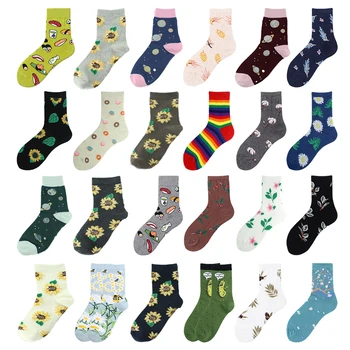 

Sushi Planet Floral Harajuku Funny Socks Simple Fashion Cute Socks Women Colorful Kawaii Sokken Skarpetki Calcetines Divertidos