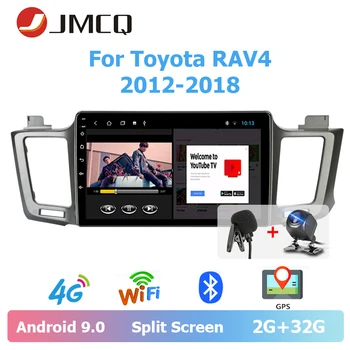 

JMCQ 10" Car Radio Android 9.0 For Toyota RAV4 2012-2018 player Wifi Floating window Split Screen Multimedia Video Player Stereo
