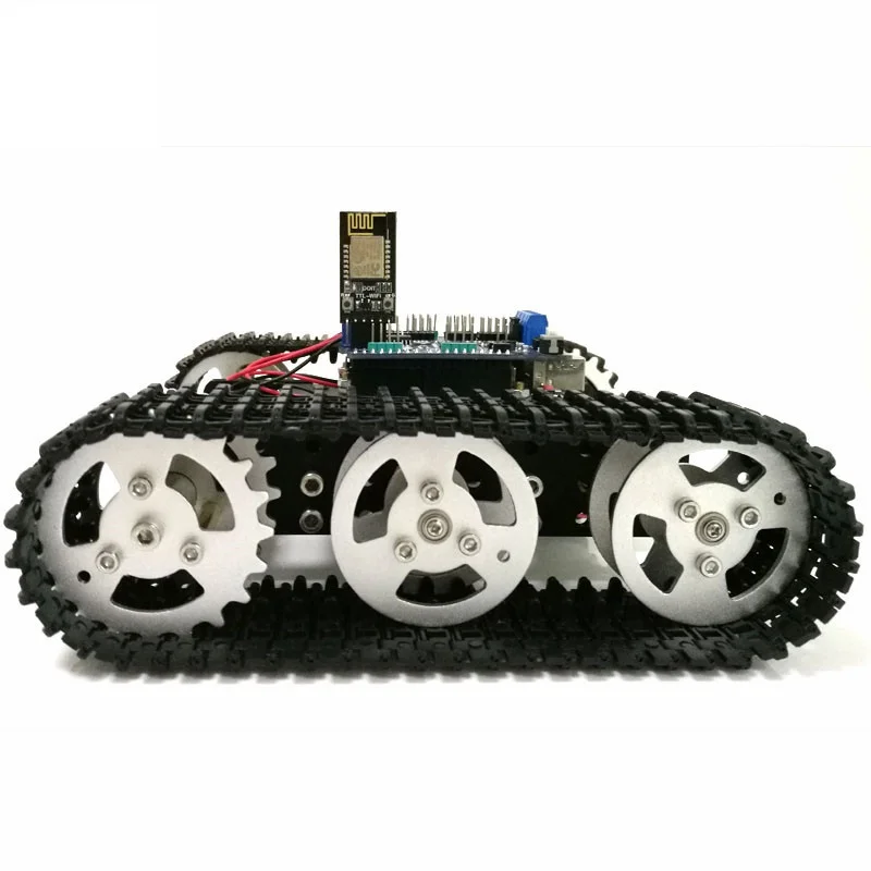 Smart Robot Car Chassis Tracked Tank Chassis for WiFi Car Mechanical Arm 