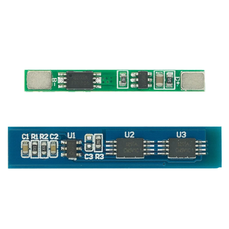 50PCS 1S 3.7V 3A /2S li-ion BMS PCM battery protection board pcm for 18650 lithium ion li | Электронные компоненты и