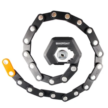 

Anti-Theft Mountain Bike Lock Hamburg Lock Anti-Shearing Electric Lock Anti-Hydraulic Shearing Lock Battery Car Folding Lock