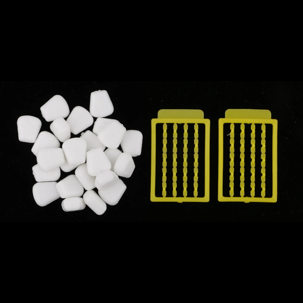 26Pcs Pop Up Soft Corn Floating Baits Boilie Stopper Carp Fishing Lures Tool