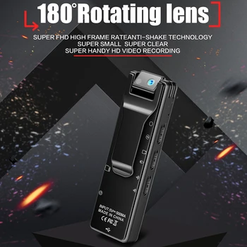 

Mini Camcorder Remote Wireless WIFI Network Mini DV Record Camera Support 128GB TF Card 1920*1080P Vedio Lasting Recording Cam