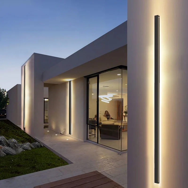 With LED long wall lamp ip68，ip65，waterproof outdoor lighting modern doors walls manufacturers of direct selling | Лампы и