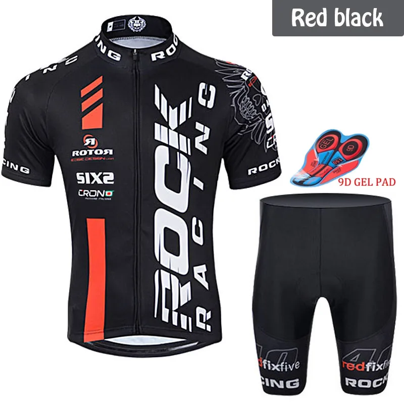 

MAKOSHARK Summer Team Cycling Suit Black 2019 New Motobiker Racing Jersey Pants Set Motorcycle MX Jersey Ropa Maillot