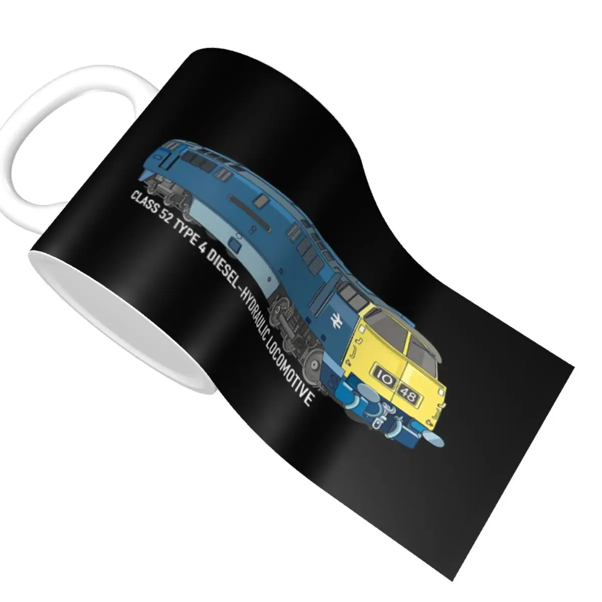 British Rail Class 52 Type Mug Cups Coffee Cup Ceramic Large For Tea And Mugs Services | Дом и сад