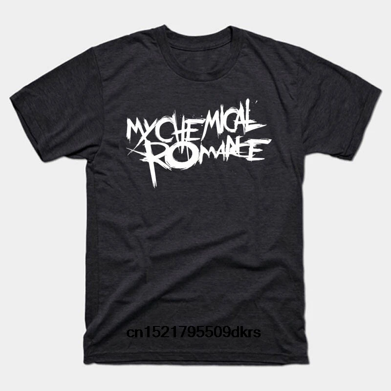 Мужская футболка MCR BAND Rock Band My Chemical Romance с короткими рукавами летняя забавная