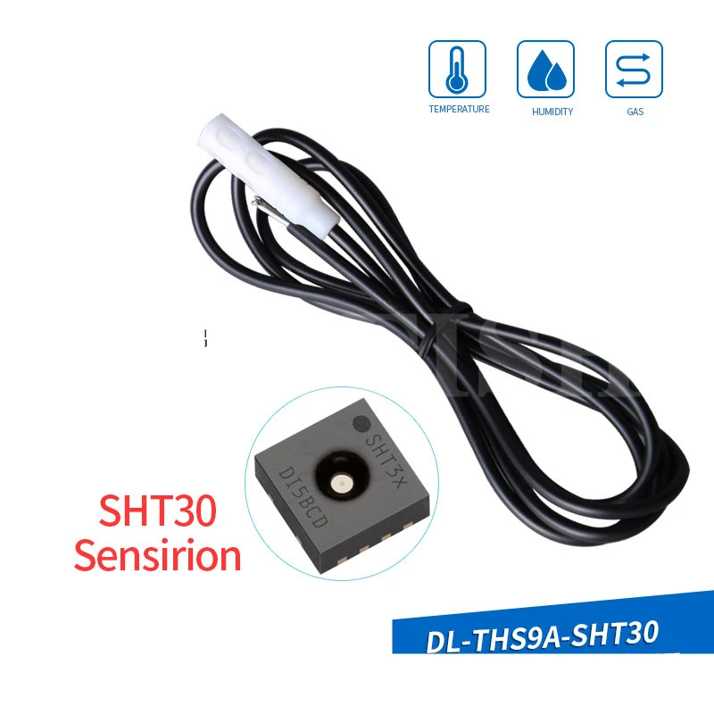 

Digital output SHT30 waterproof and anti-condensation temperature and humidity sensor I2C temperature and humidity probe