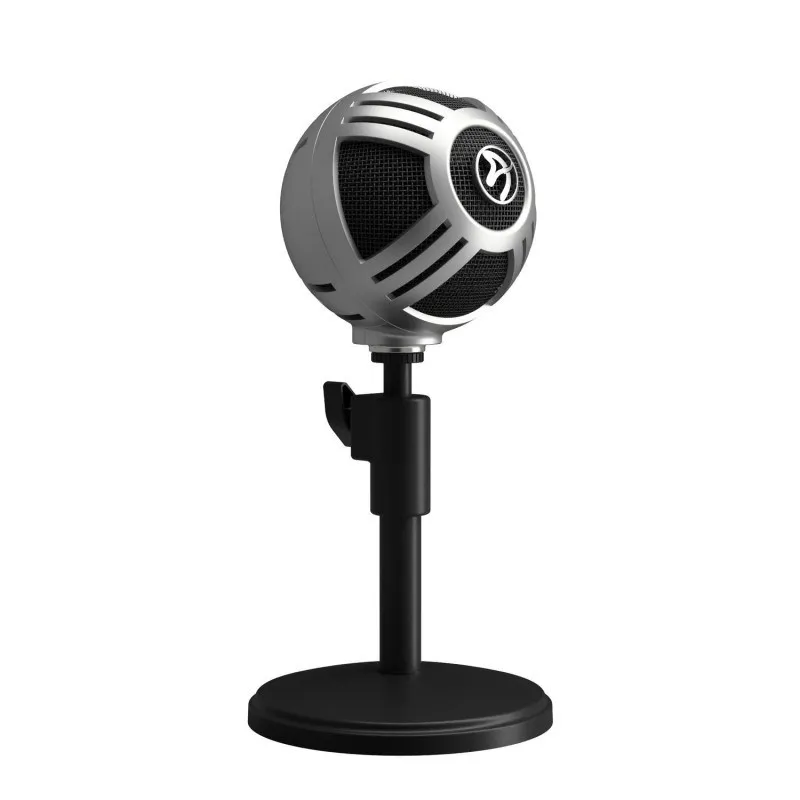 Микрофон для стримеров Arozzi Sfera Pro Microphone- Silver
