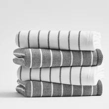 4 Pcs Towels Pure Cotton 32 Strand Gauze Bathroom Towels 34*74cm Comfortable Adult Couple Towel Wholesale