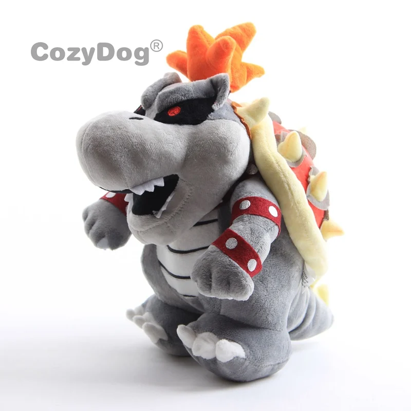 2 предмета/партия Марио персонажи Dry Bones Bowser& Baby Bowser JR милая плюшевая кукла плюшевые Купа игрушка от 18 до 28 см для мальчиков подарок на день рождения