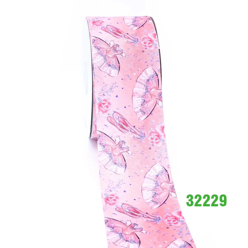 50 ярдов мультфильм напечатанный grosgrain ленты 32229