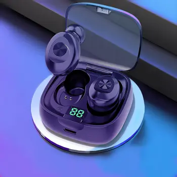 

Bluetooth V5.0 Earphones Wireless Headphones With Microphone Sports Waterproof Headsets 2200mAh Charging Box For iOS Android