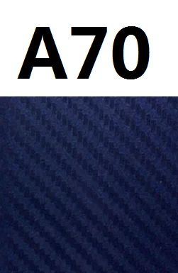 Наклейка для смартфона samsung Galaxy A50 защитная пленка из углеродного волокна для samsung A70 A30 A20 A10 наклейка аксессуары EEMIA - Цвет: A70- purple
