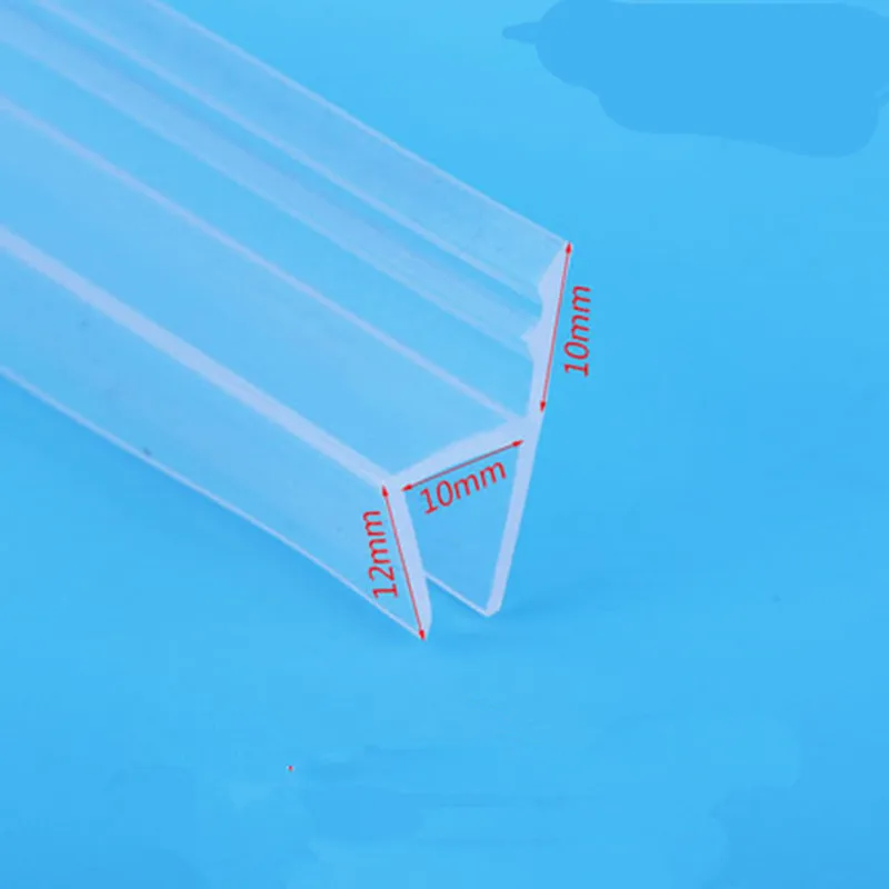Seal Strip, Shower Room Door, Vidro, 6mm, 8mm, 10mm, 12mm, 5 m Lote