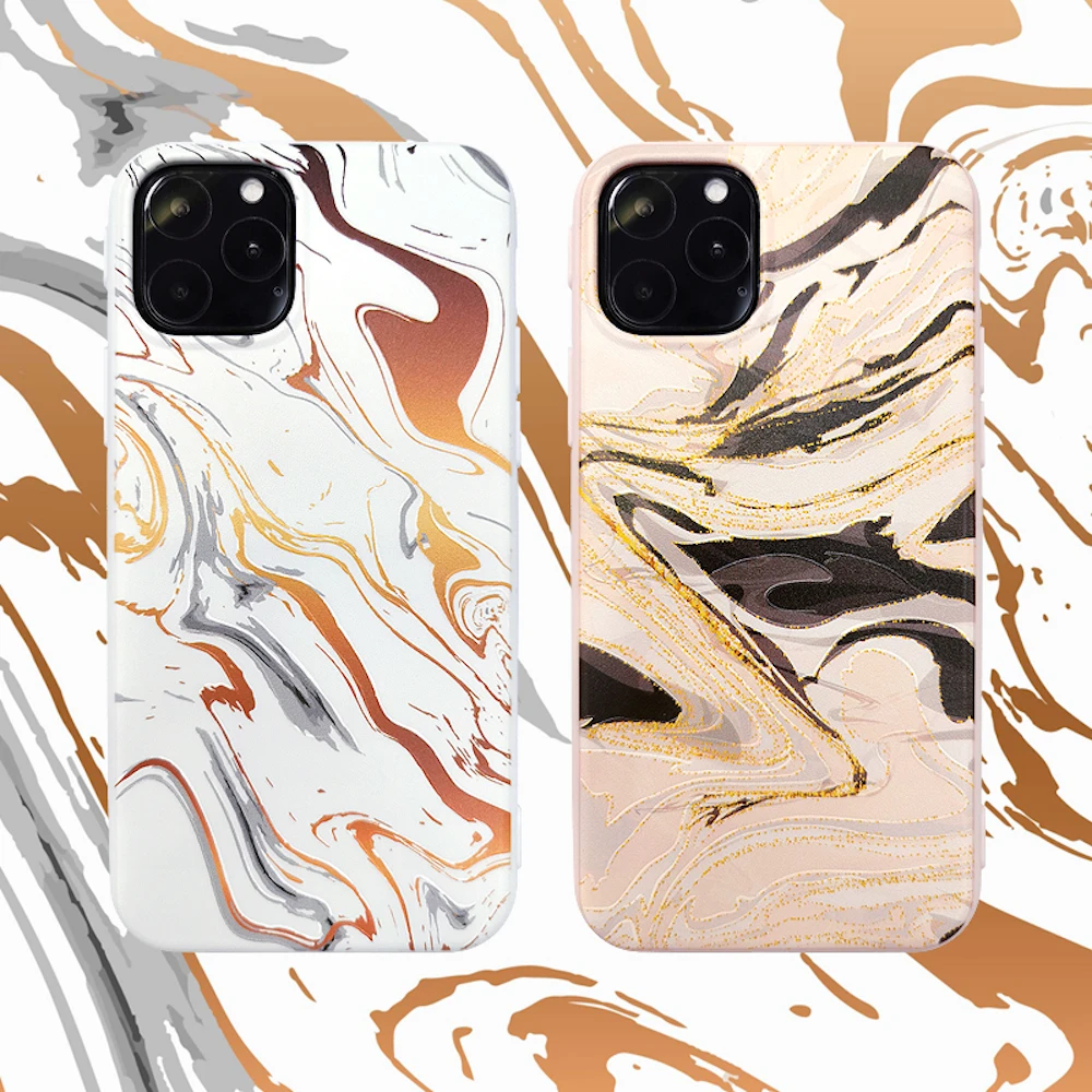 Брендовый Новый крутой акварельный мягкий чехол для iPhone 11 11Pro 11ProMax X Xs XR XsMax 8Plus 8 7Plus