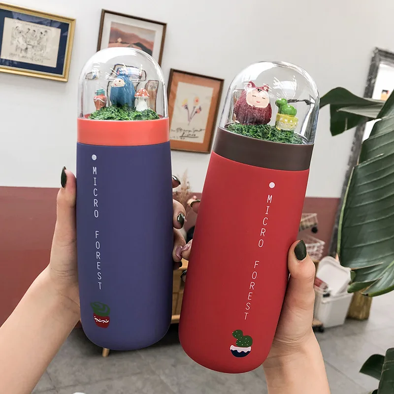 Двухстенная Изолированная вакуумная колба из нержавеющей стали бутылка для воды термос без бисфенола А для спортивных бутылок для воды