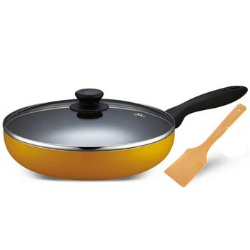 

230608/Frying pan Colorful non-stick frying pan non-stick no oil frying pan Induction Cooker Universal 28CM