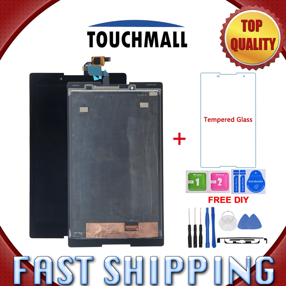 Новый ЖК дисплей + сенсорный экран в сборе Замена для Lenovo Tab3 8 0 850 850F 850M TB3