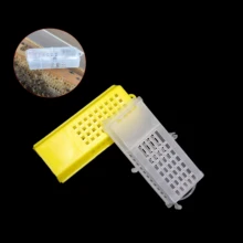 100 шт Профессиональные королевские Транспортные клетки разведение пчел клетки пластиковые пчелы инструменты Новые королевские принадлежности