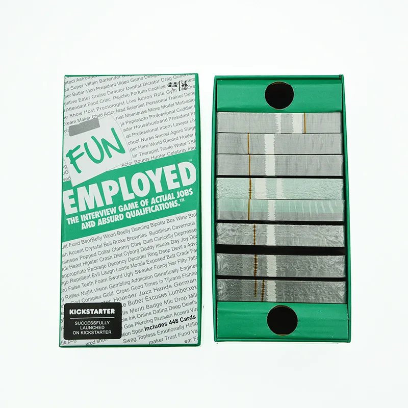 

Family Entertainment Board Game FUN EMPLOYED Anti Card Similar Board Game Cards Against Kids Toys