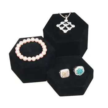 

Velvet Jewelry Display Rack Ring Bracelet Necklace Show Stand for Jewelry Store
