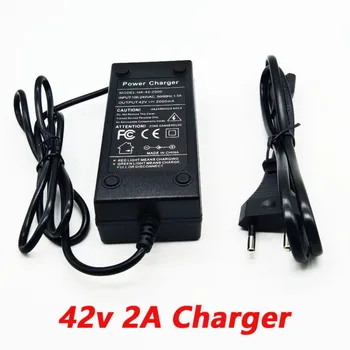 

42V 2A Electric Vehicle Lithium Battery Charger 10 String Lithium Battery Charger EU/US Plug