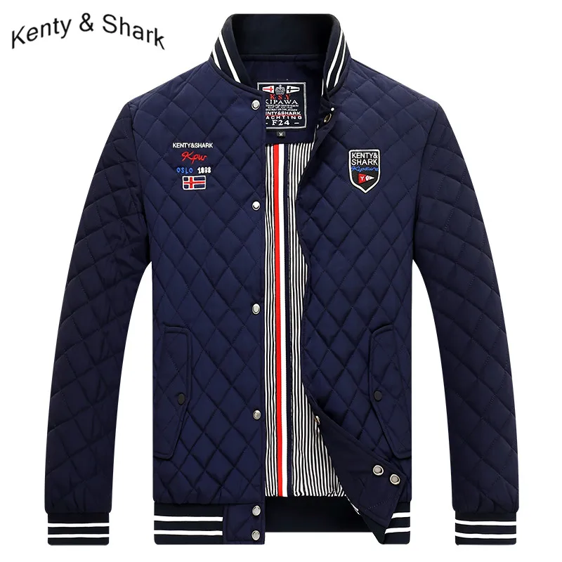 Men's Windbreakers Cotton Liner Warm Bomber Jacket Outerwear Kenty Shark Brand Men's Jackets Autumn Trench Coat Man Size 4XL Men's Windbreakers Cotton Liner Warm Bomber Jacket Outerwear Kenty Shark Brand Men's Jackets Autumn Trench Coat Man Size 4XL