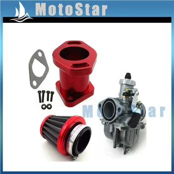 

Racing Performance Mikuni VM22 3847 Carburetor Carb Mainfold Air Filter For Predator 212cc GX200 196cc Mini Bike Go Kart