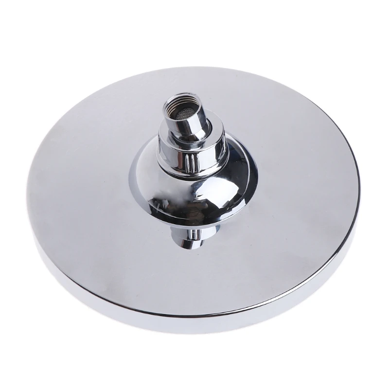 Drop Ship 8" inch RGB LED light Round Stainless Steel Rainfall Bathroom Shower Head AU HOT
