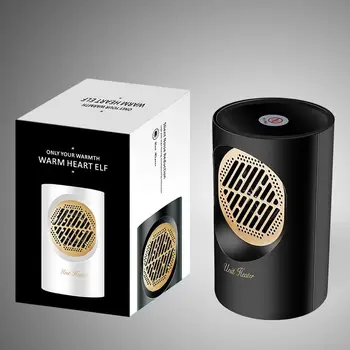 

Mini Portable Electric Heaters Plug-in Personal Space Warmer for Indoor Heating Camping Any Place Adjustable Thermostat
