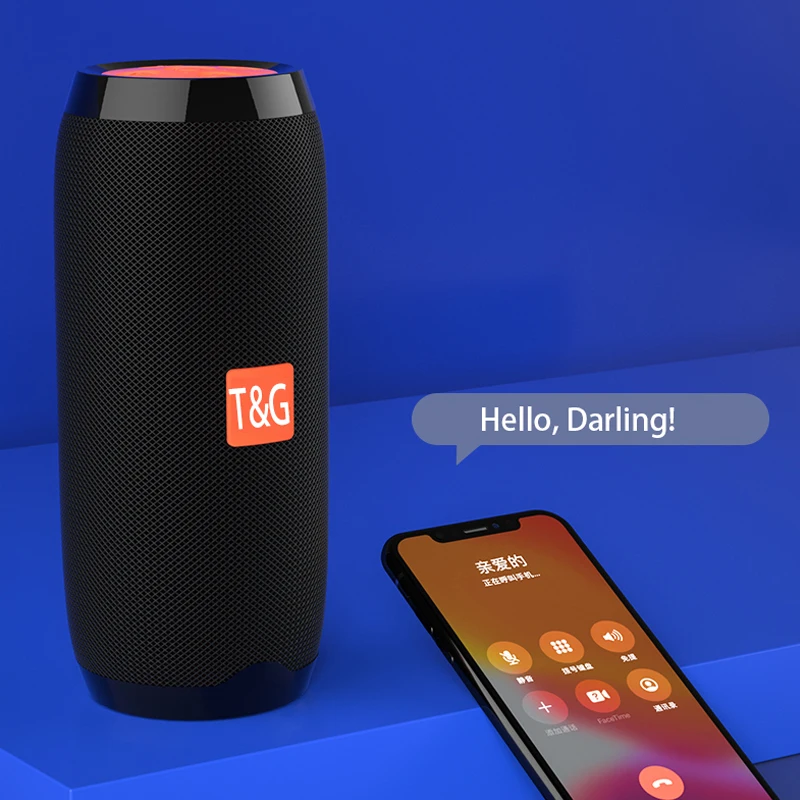 TG106 20 Вт Bluetooth Динамик Портативный Открытый Громкоговоритель Беспроводная TWS Мини