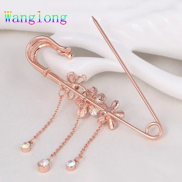 Wanglong, популярная брошь, милая, кошачий глаз, в форме цветка, булавка 15,5*75,5 мм, эльф на полке, форма цветка для женщин, подарок, рождественское ювелирное изделие