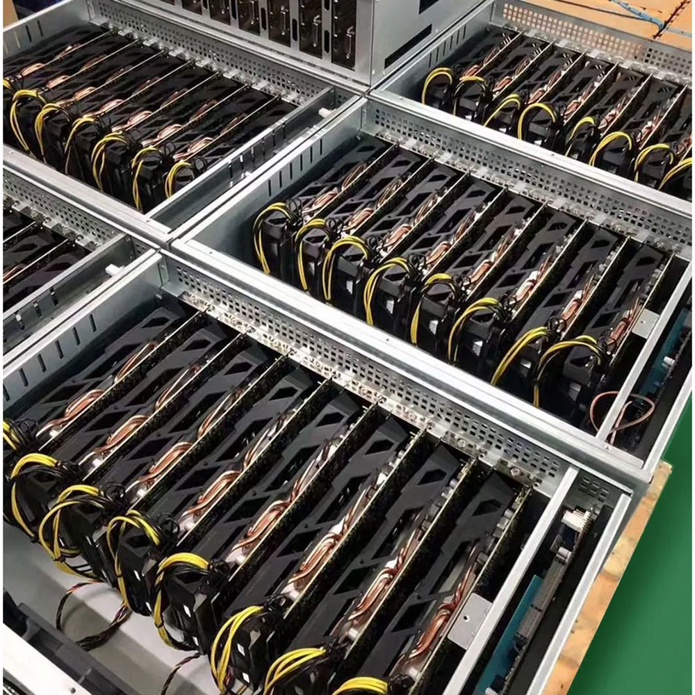 BTC-T37 Miner Motherboard CPU Set Chipset 8 Graphics card Slot DDR3 Memory Integrated VGA Interface  with Computer machine box