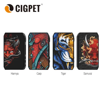 

Original CIGPET Capo Regulated Box Mod Power By Dual 18650 Battery Max 126W output vape mod box e cig vs drag 2/ shogun /gen mod