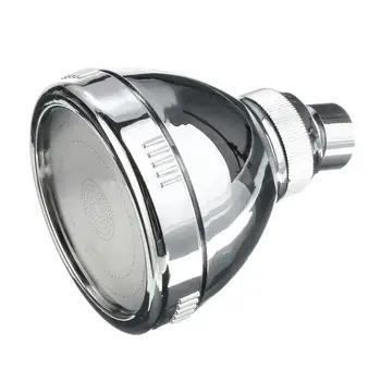 

WSFS Hot Bathroom Wall Chrome Bath Shower Head Water Saving Pressure Boosting Super Low