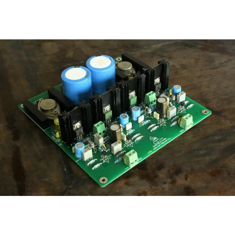 Gold sealed tube voltage regulator, fully symmetrical Class A field