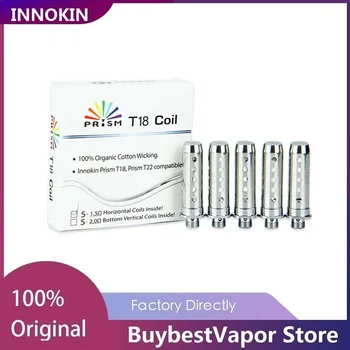 

5pcs Original Innokin Prism Replacement Coil 1.5ohm Coil Head for Innokin Prism T18 and T22 Tank Prism Coil Electronic Cigarette