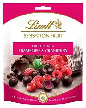 

Lindt lindt Sensation Fruit Raspberry & Cranberry 150g - Set of 4