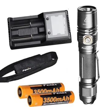 

Fenix PD35 V2.0 2018 Edition V2 1000 Lumen CREE XP-L HI V3 LED Tactical Flashlight + 2 X ARB-L18-3500 battery and ARE-A2 charger