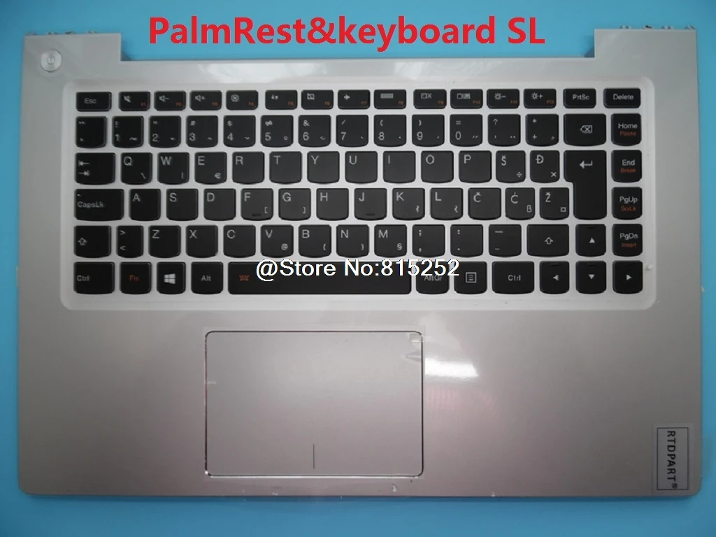 Упор для рук и клавиатура для lenovo U430P U430T U430 Touch Россия RU Великобритания Словенский SL Таиланд TI Нидерланды NL с подсветкой
